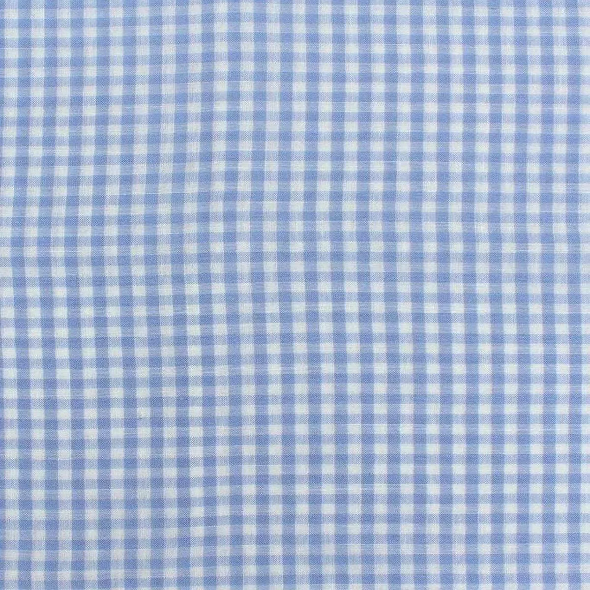 1 / 4″ Gingham Light Blue / White