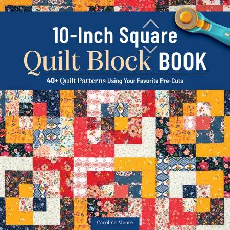 10-inch-square-quilt-block-book-softcover 10-Inch Square Quilt Block Book Softcover