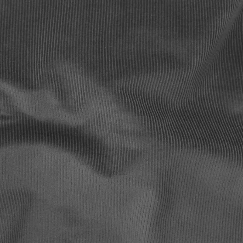14 Wale Stretch Corduroy Dark Grey