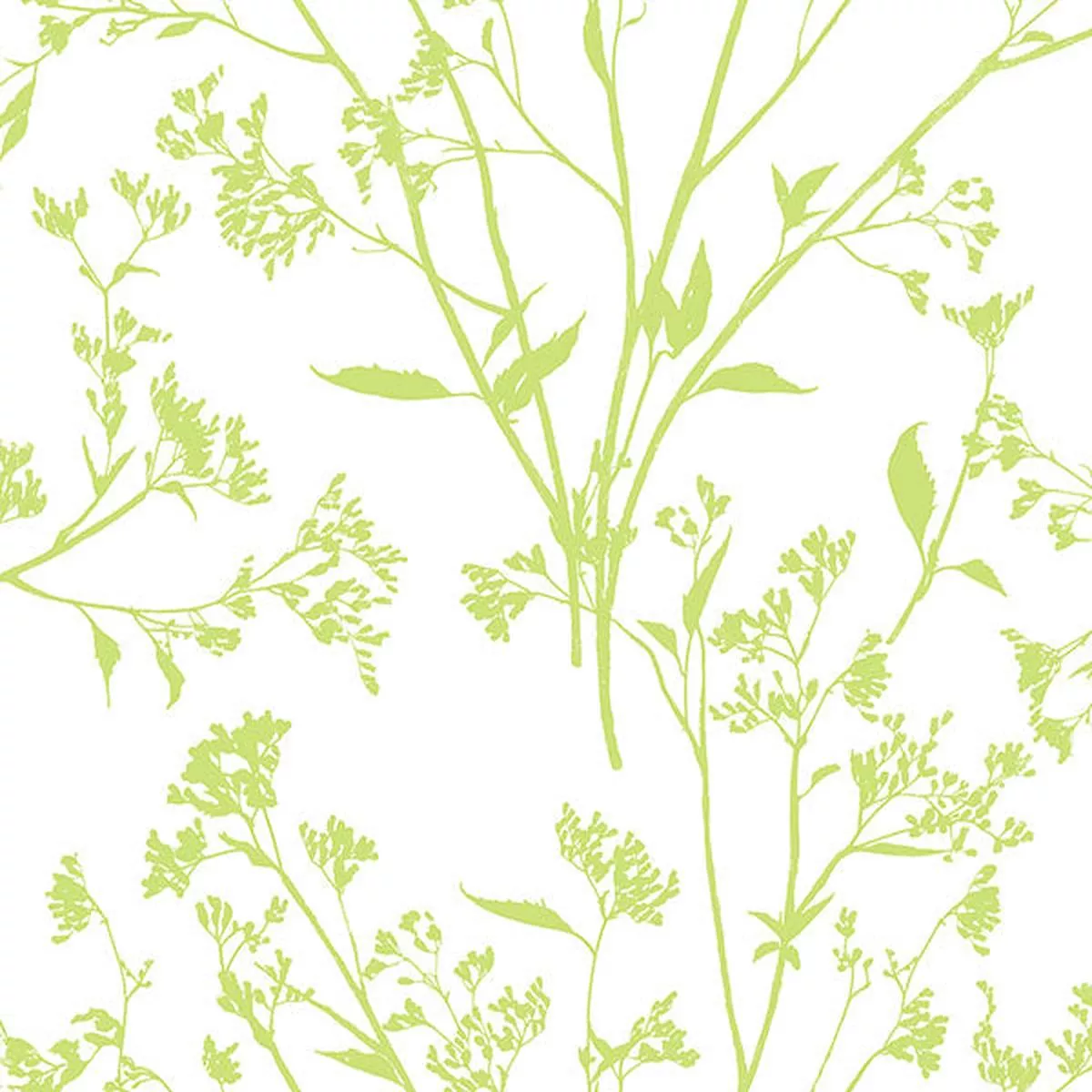 2927-80704 Southport Chartreuse Delicate Branches Wallpaper