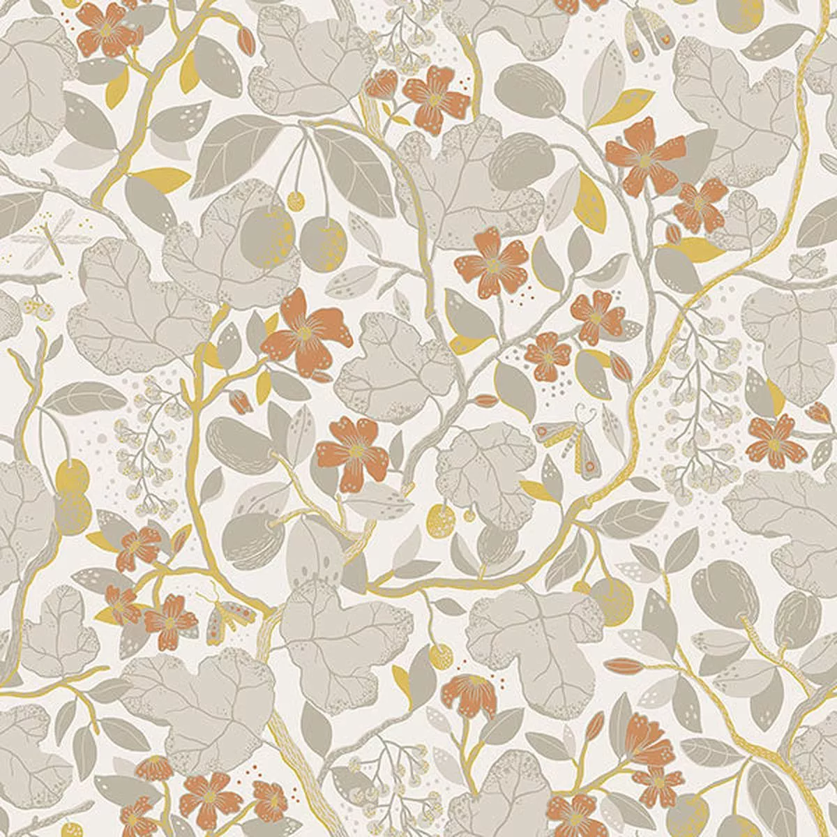 2932-65124-ewald-grey-garden-vines-wallpaper 2932-65124 Ewald Grey Garden Vines Wallpaper