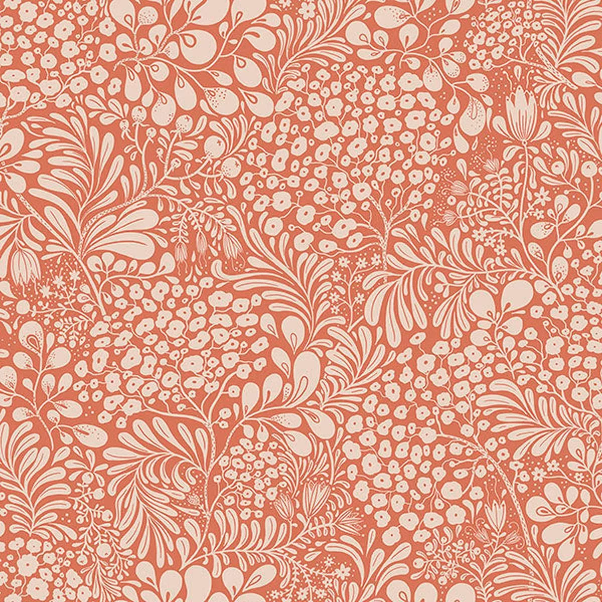 2932-65133-siv-red-botanical-wallpaper 2932-65133 Siv Red Botanical Wallpaper