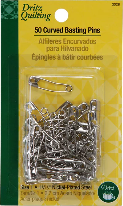 3028 Curved Basting Pins