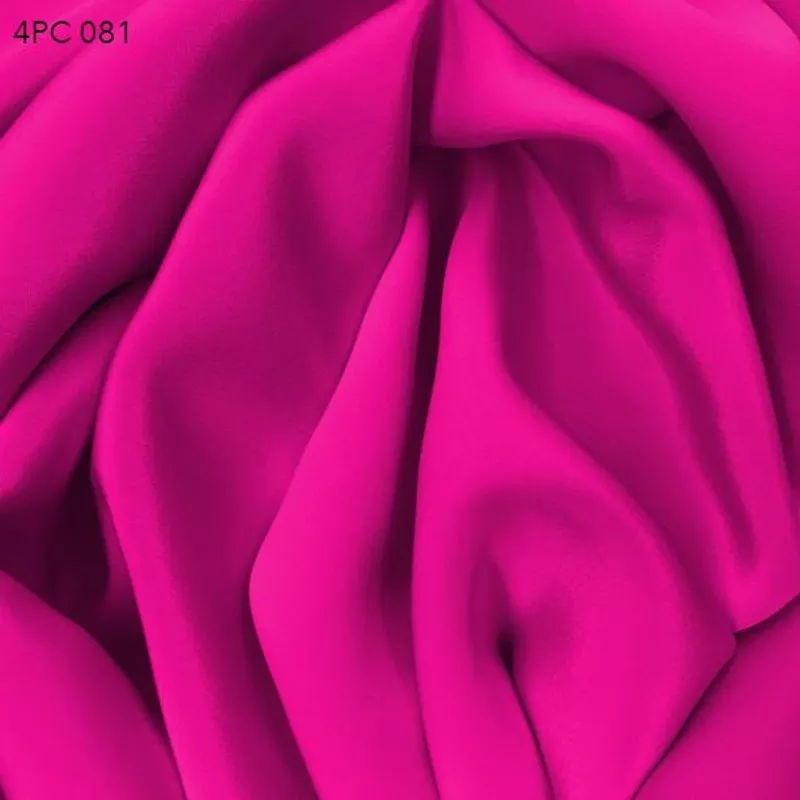 4 Ply Silk Crepe – Magenta