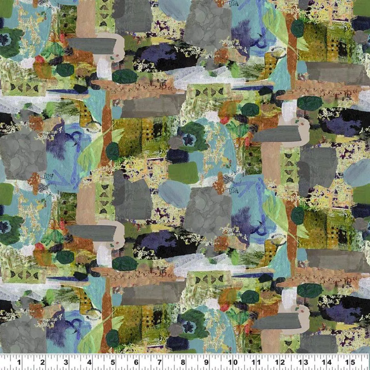 Abstract Collage Multi by Sue Zipkin