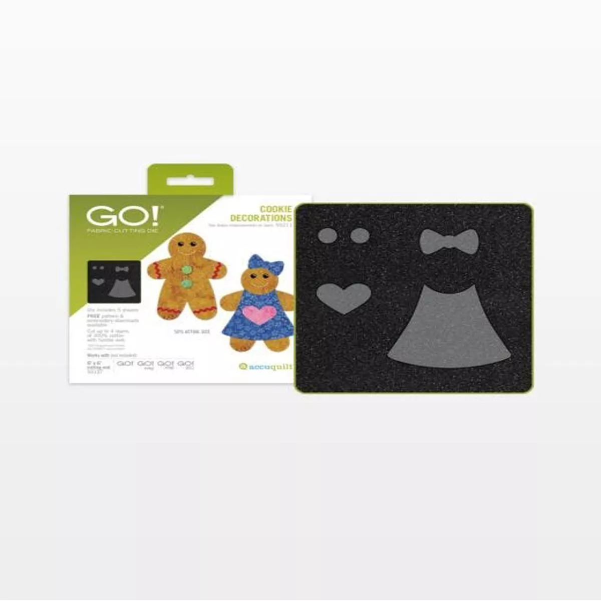 AccuQuilt GO! Cookie Decorations Die 55211