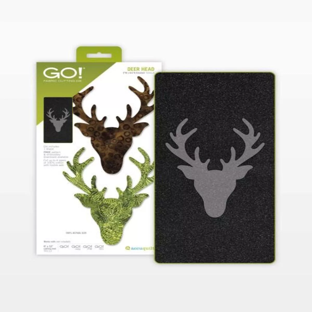 accuquilt-go-deer-head-die-55613 AccuQuilt GO! Deer Head Die 55613
