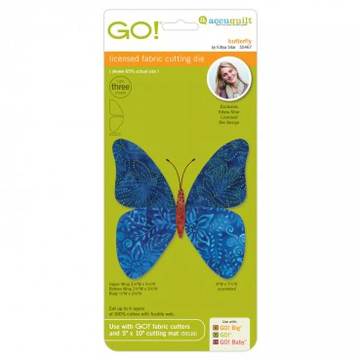 accuquilt-go-die-butterfly-55467 AccuQuilt GO! Die Butterfly 55467
