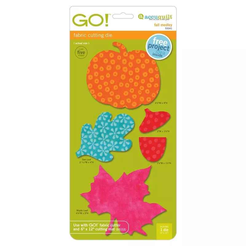 accuquilt-go-die-fall-medley-55041 AccuQuilt GO! Die Fall Medley 55041