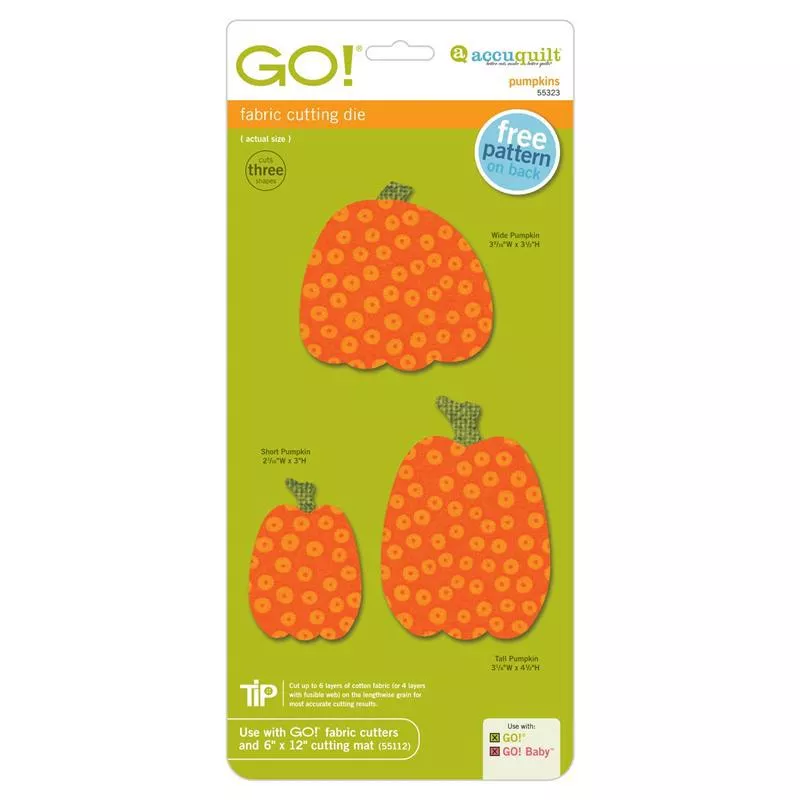 accuquilt-go-die-pumpkins-55323 AccuQuilt GO! Die Pumpkins 55323