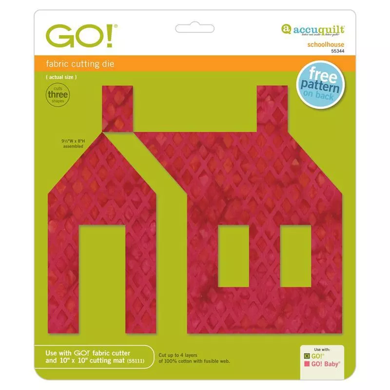 accuquilt-go-die-schoolhouse-55344 AccuQuilt GO! Die Schoolhouse 55344