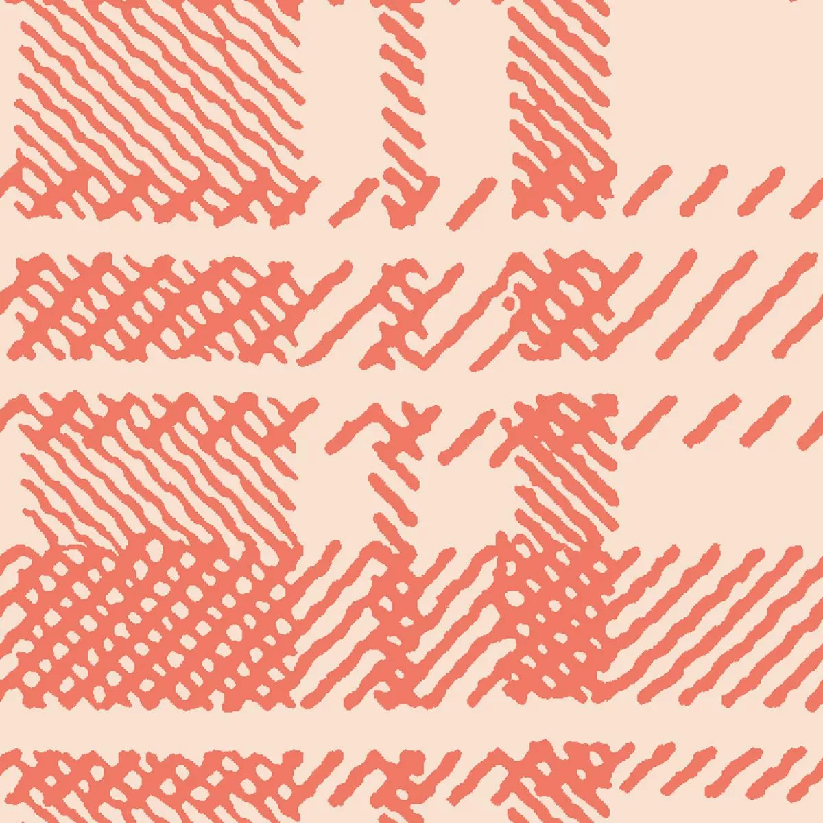 aisla-plaid-on-blush-fabric Aisla Plaid on Blush Fabric