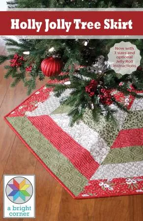AKBC311 Holly Jolly Tree Skirt