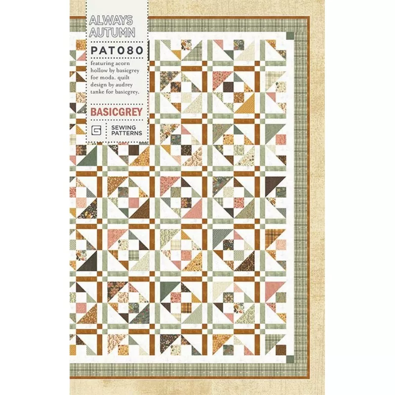 Always Autumn Quilt Pattern by Basic Grey
