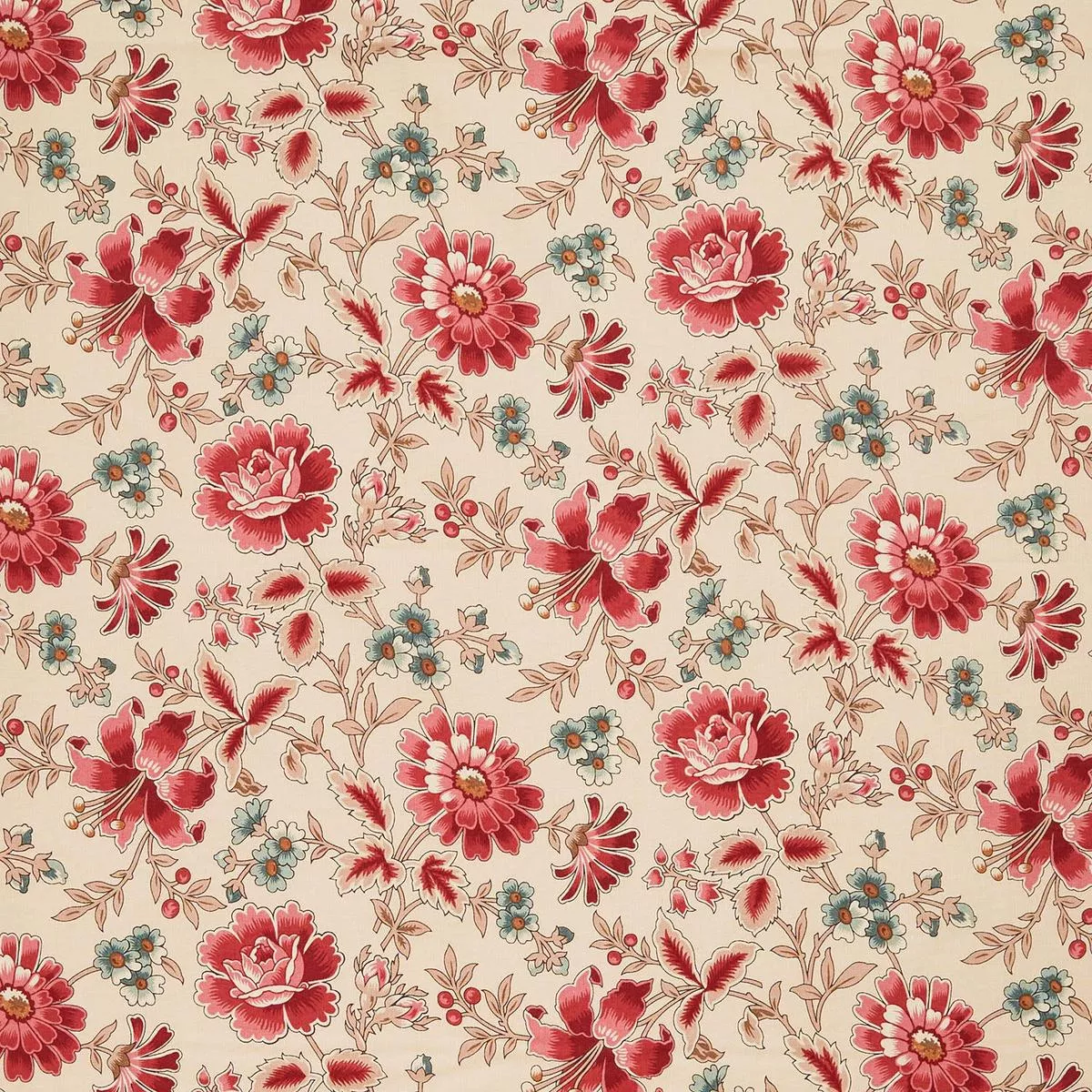 always-forever-wild-rose-cream-yardage Always and Forever – Wild Rose Cream Yardage