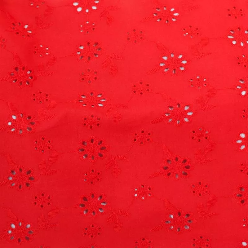 Ambrose Eyelet Scarlet