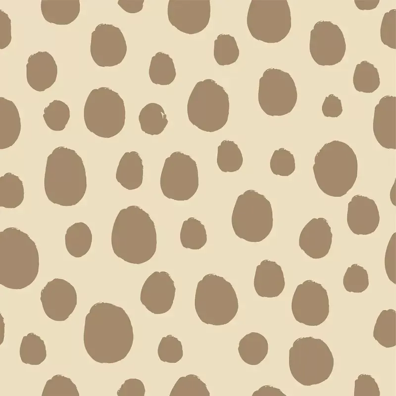Animal Spots Fabric – Tan
