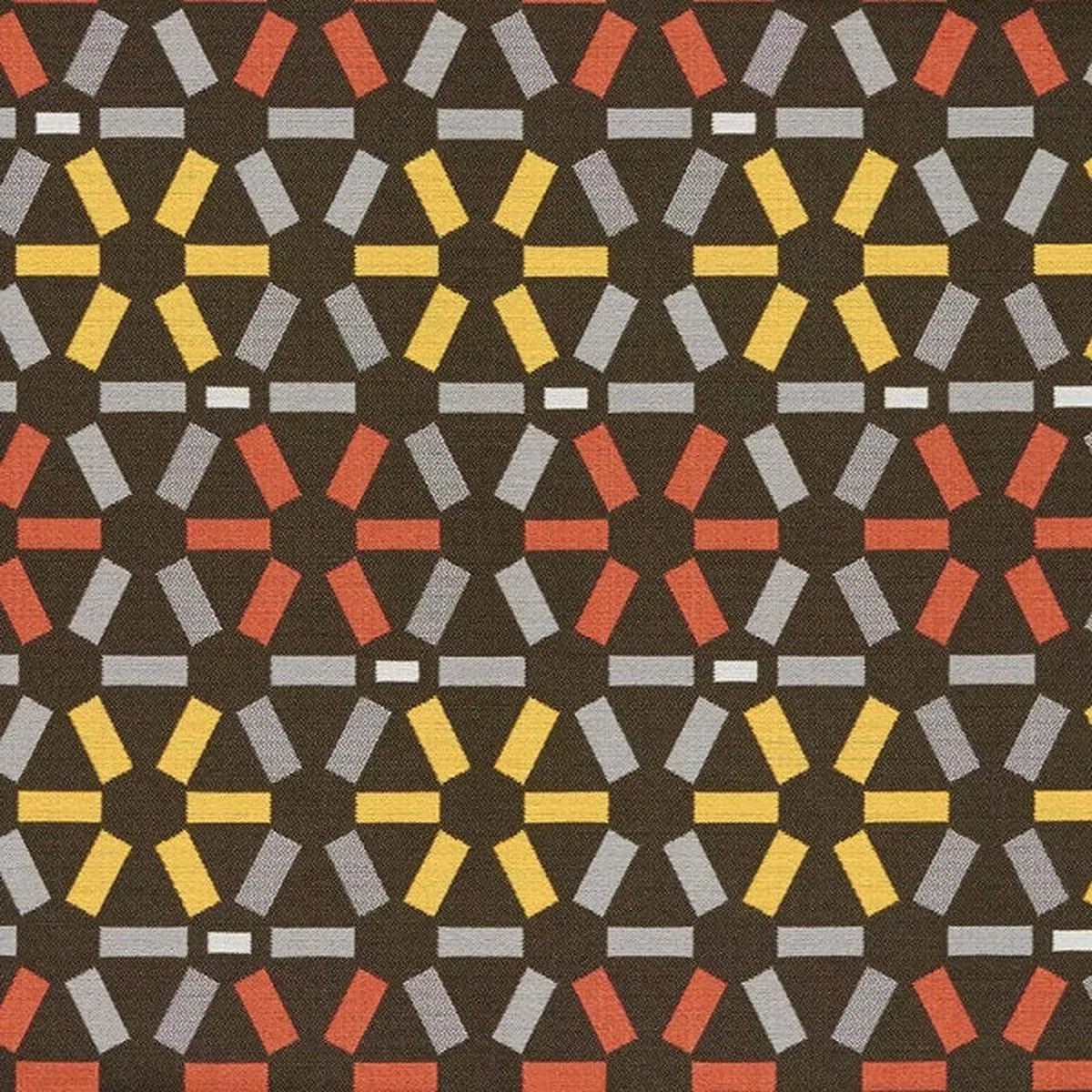 arc-com-atomic-coal-geometric-design-gray-upholstery-fabric Arc-Com Atomic Coal Geometric Design Gray Upholstery Fabric
