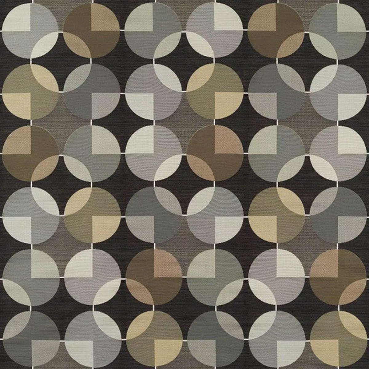 arc-com-compass-onyx-geometric-design-black-upholstery-fabric Arc-Com Compass Onyx Geometric Design Black Upholstery Fabric