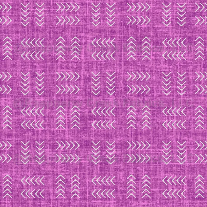 Arrows on Light Pink Purple Linen