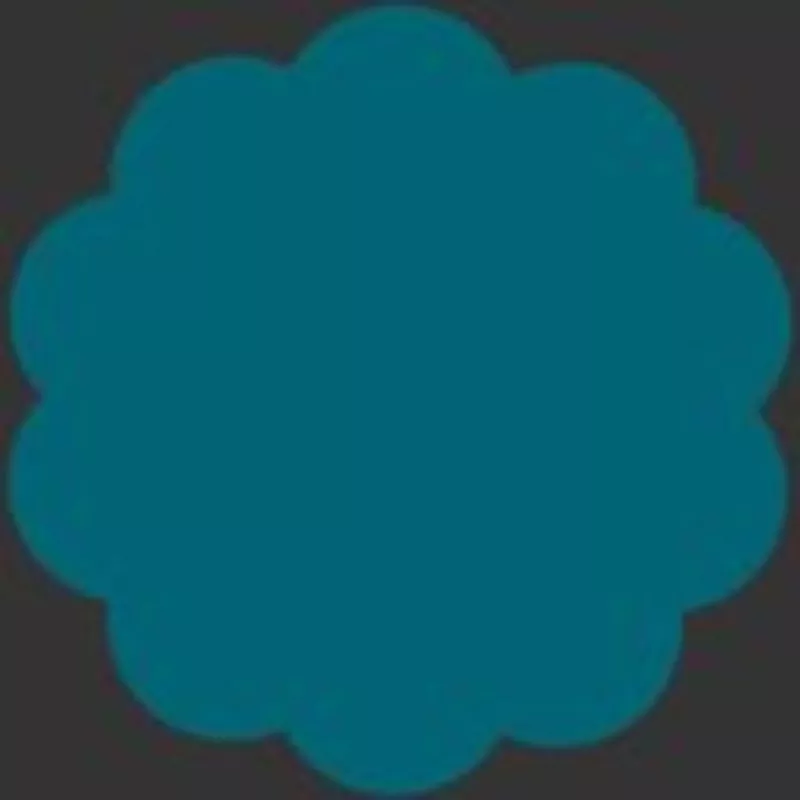 Art Gallery PURE Solids Tile Blue Fabric