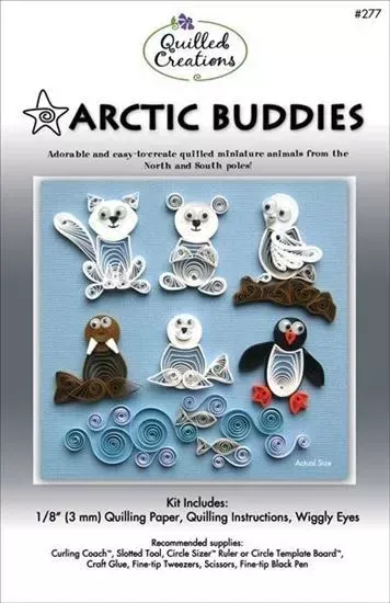 Artic Buddies Kit #277 by Quilled Creations
