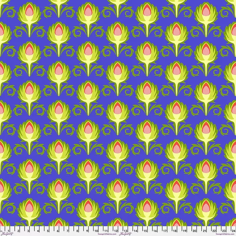 artichoke-in-blue-vegetable-patch-pwjs175-blue Artichoke in Blue || Vegetable Patch PWJS175.BLUE