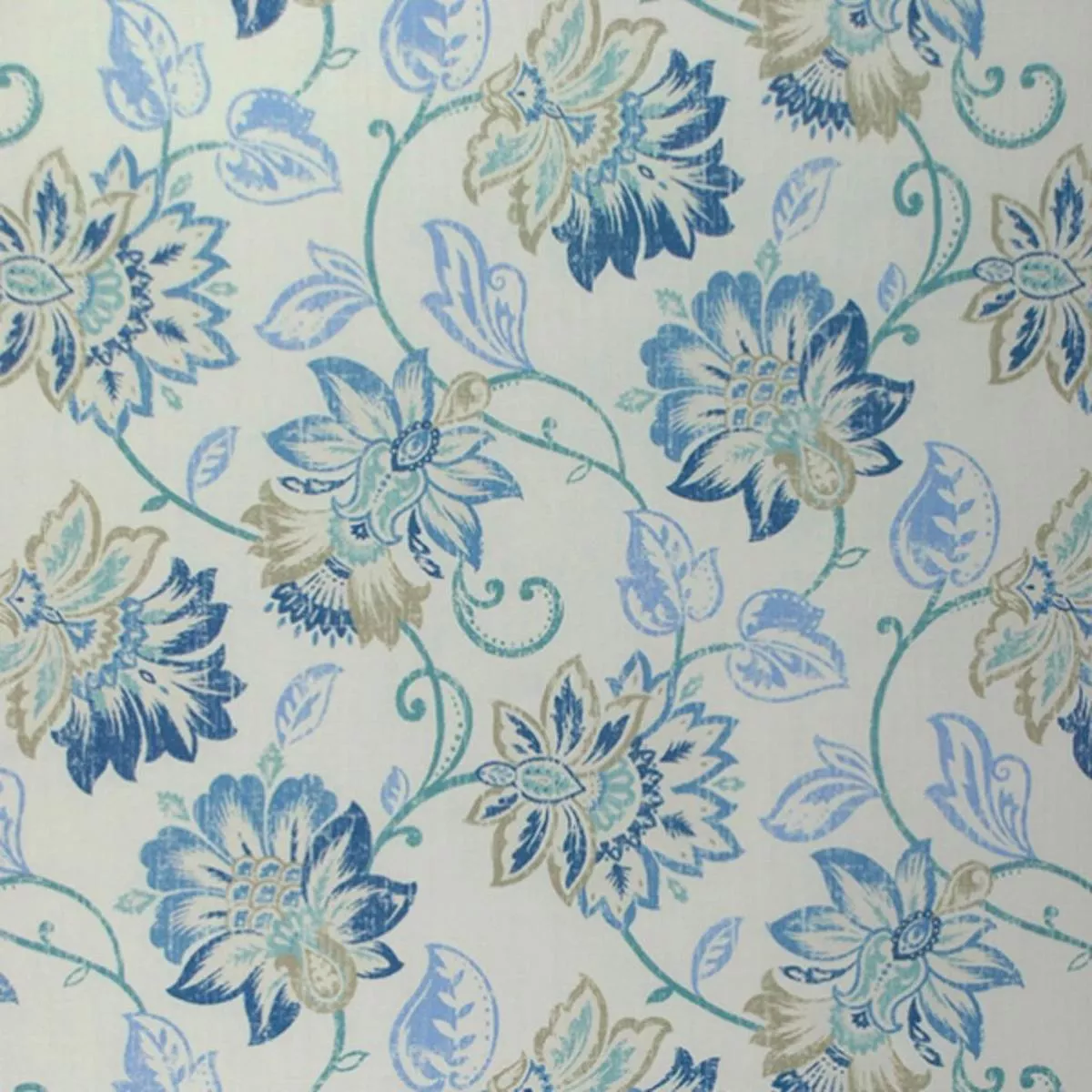 AUGUST MORNING Blue RM Coco Fabric