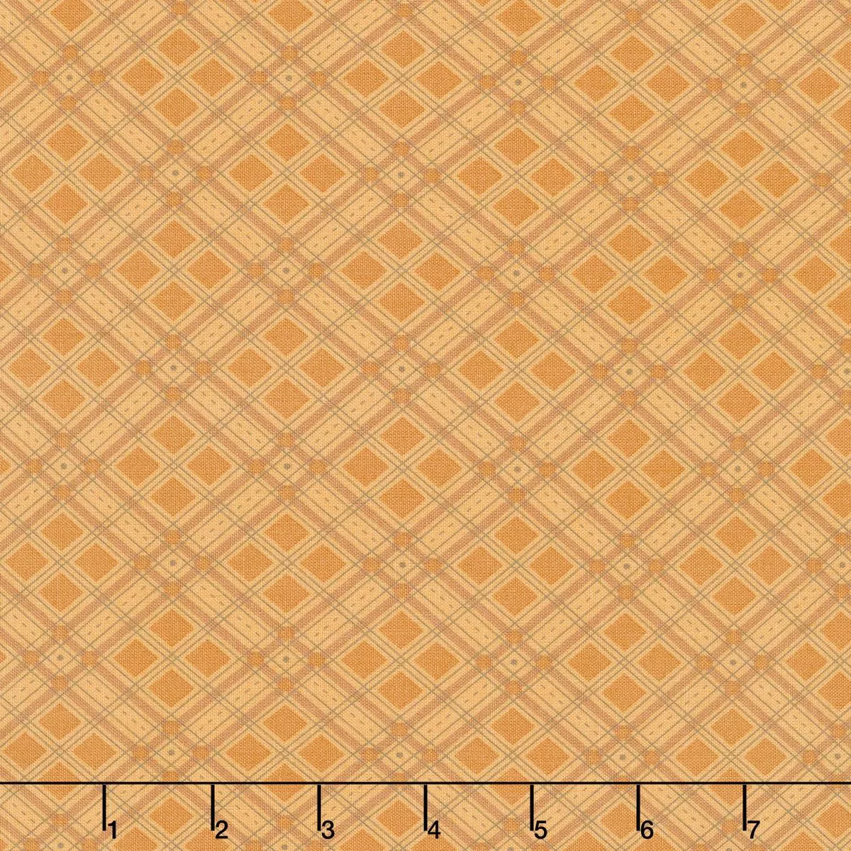 Autumn – Plaid Marigold Yardage