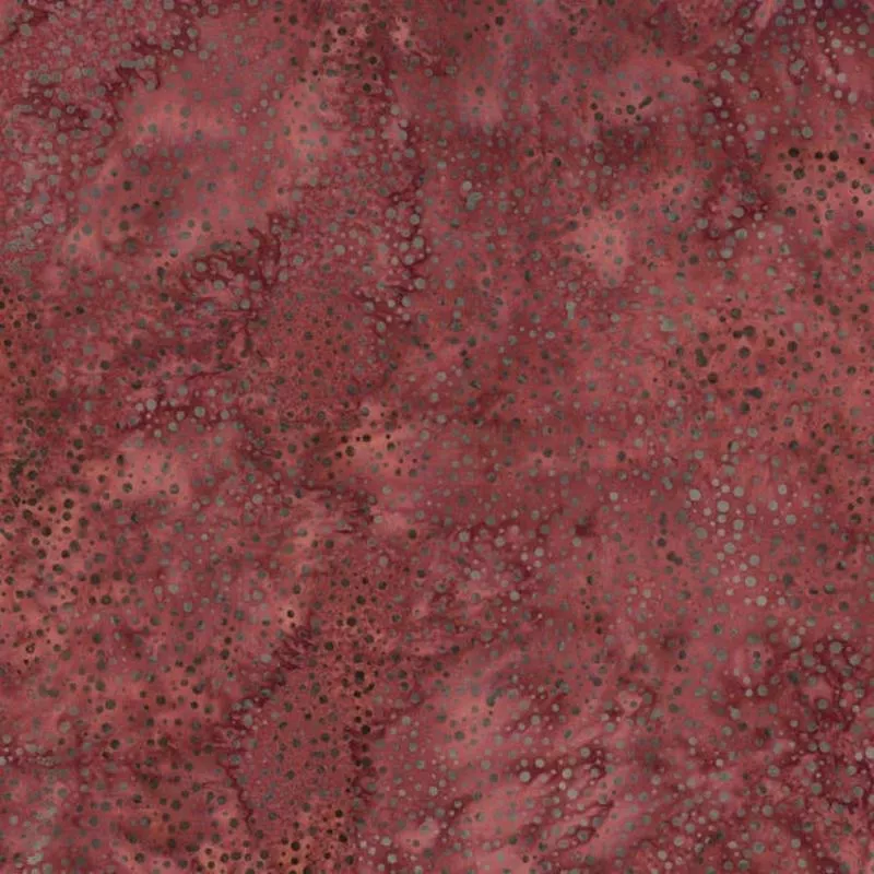 Bali Batik Handpaints Barn Red