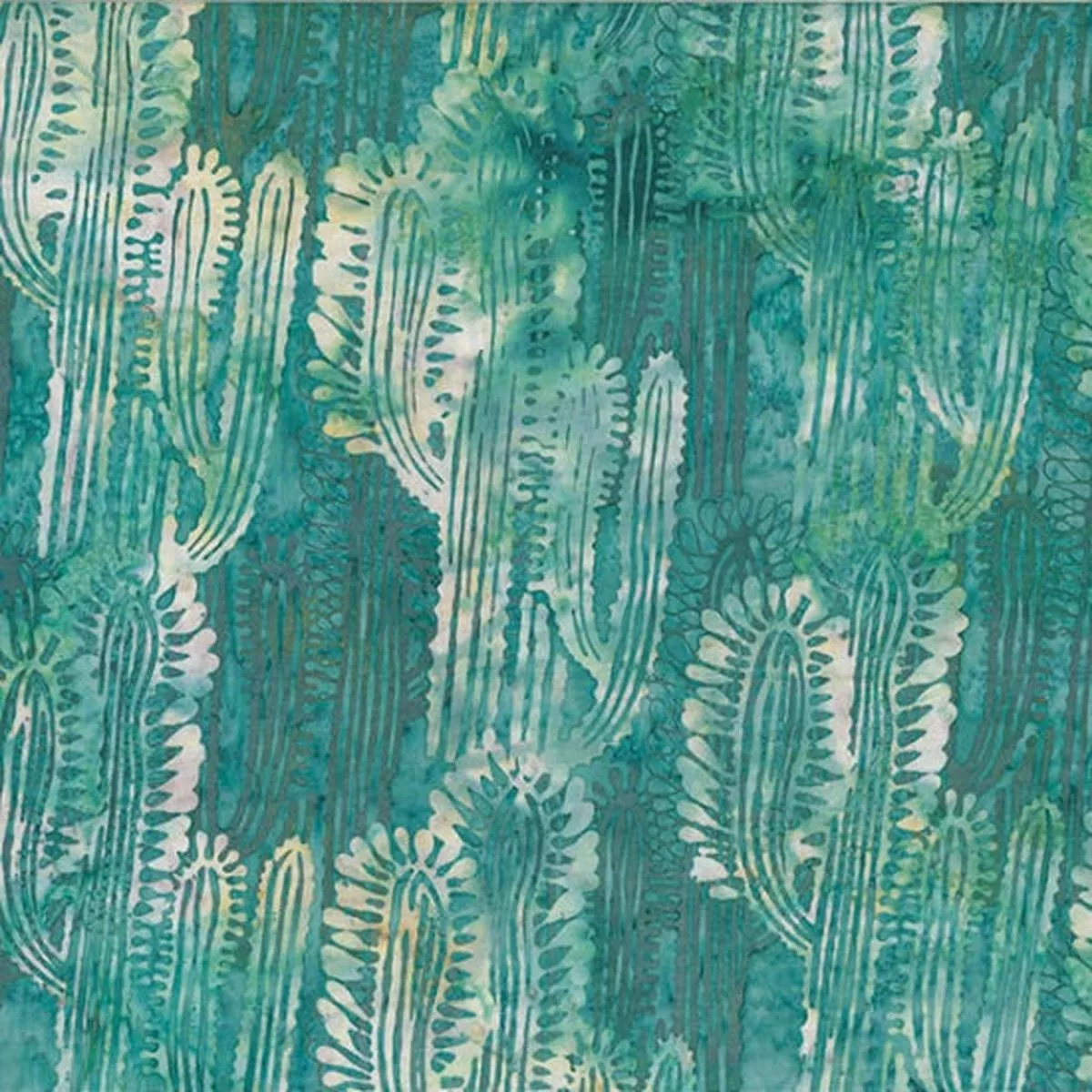 Bali Batik Handpaints Turquoise A