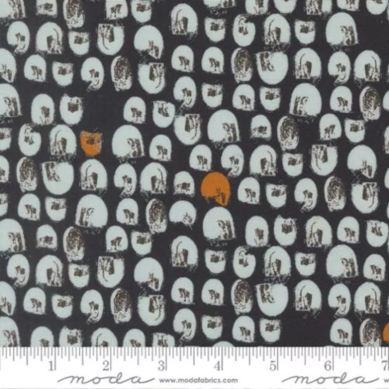 Balisong Shell Mosaic Cotton Fabric – Midnight 11664 12
