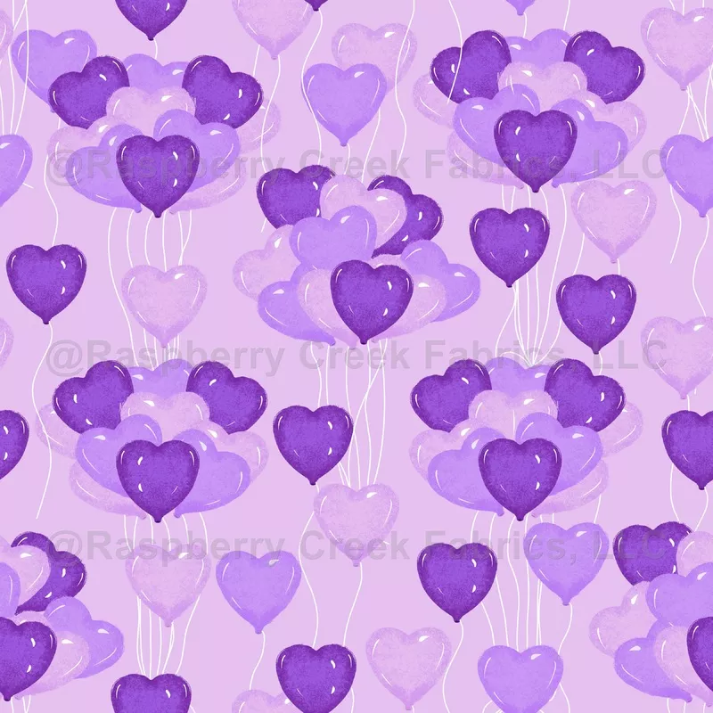 Balloon hearts_Black Current