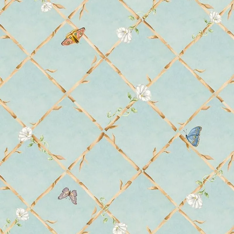 bamboo-butterflies-grasscloth-wallcovering Bamboo & Butterflies Grasscloth Wallcovering
