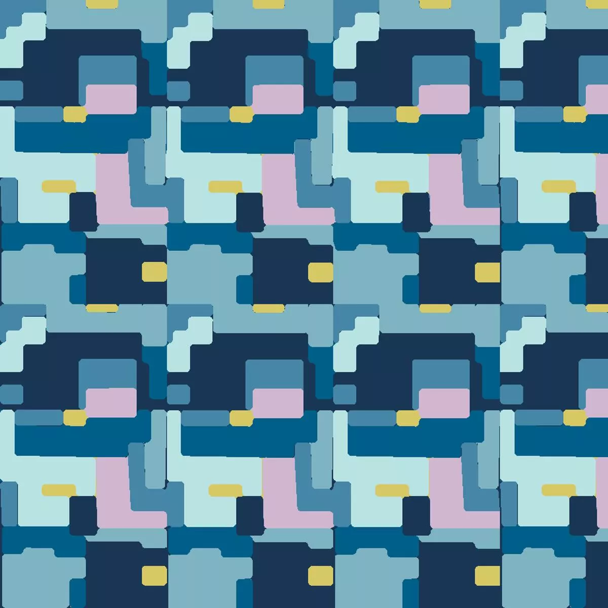 Basalt on Blue Fabric
