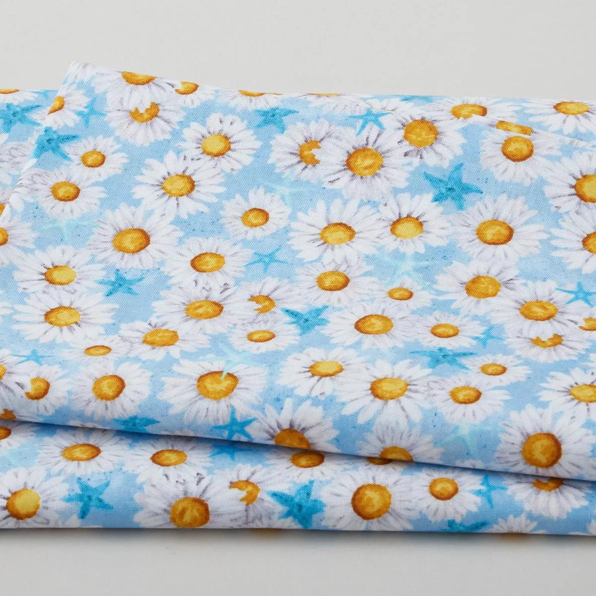 beach-bound-daisy-allover-blue-2-yard-cut Beach Bound – Daisy Allover Blue 2 Yard Cut
