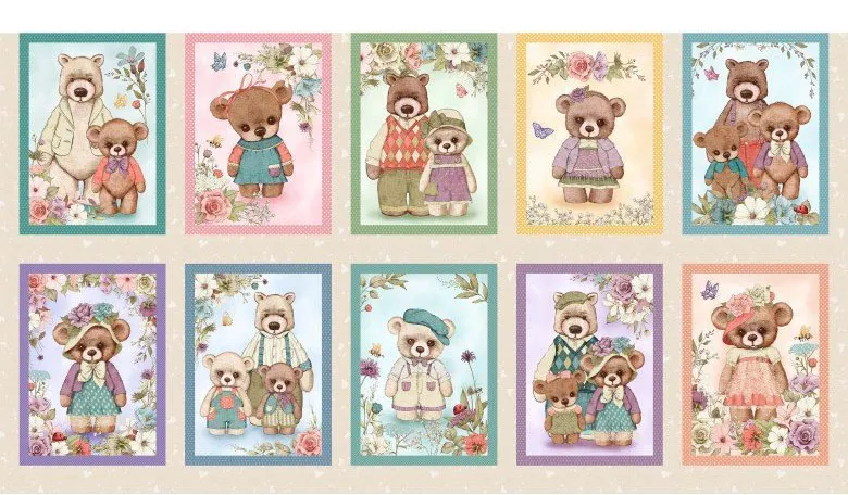 bear-family-portraits-panel Bear Family Portraits Panel