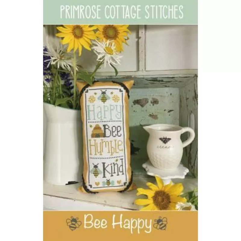 Bee Happy Cross Stitch