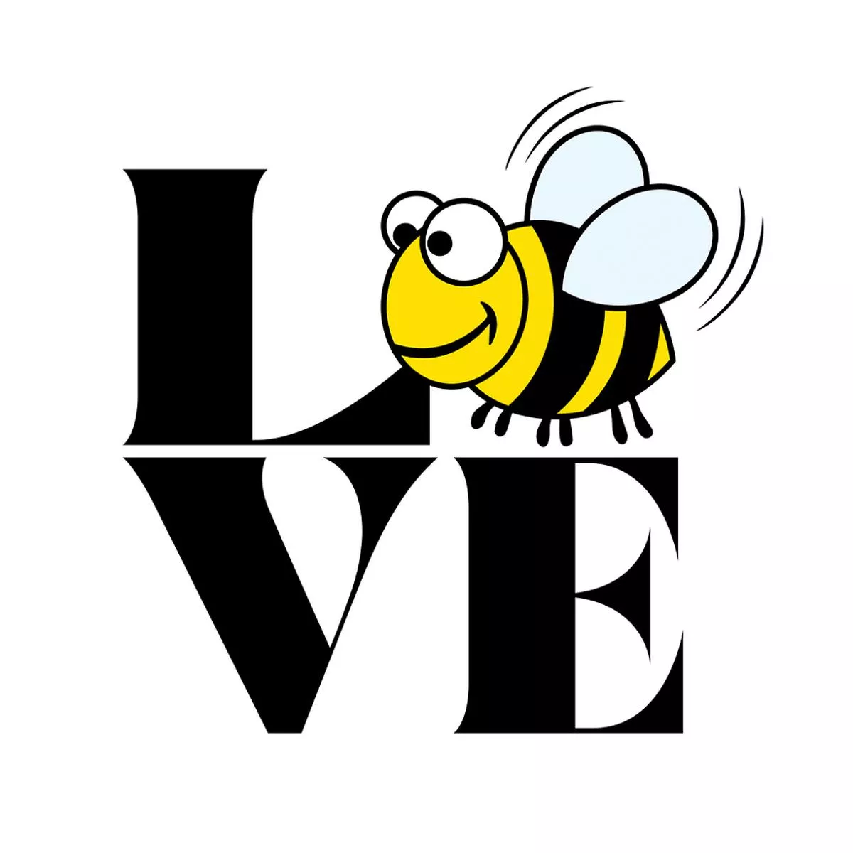 bee-love-fabric-panel Bee Love Fabric Panel