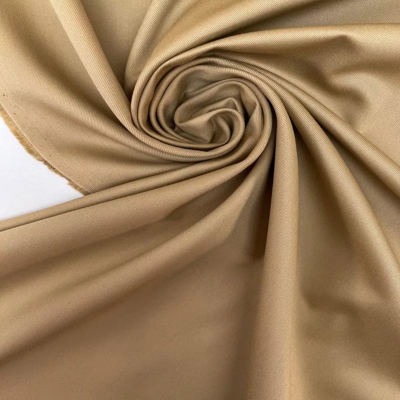 Beige Cotton Twill