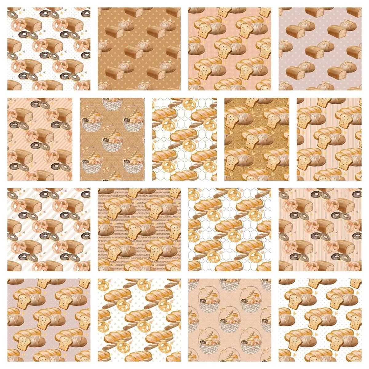 Beloved Bakery Fat Eighth Bundle – 17 Pieces