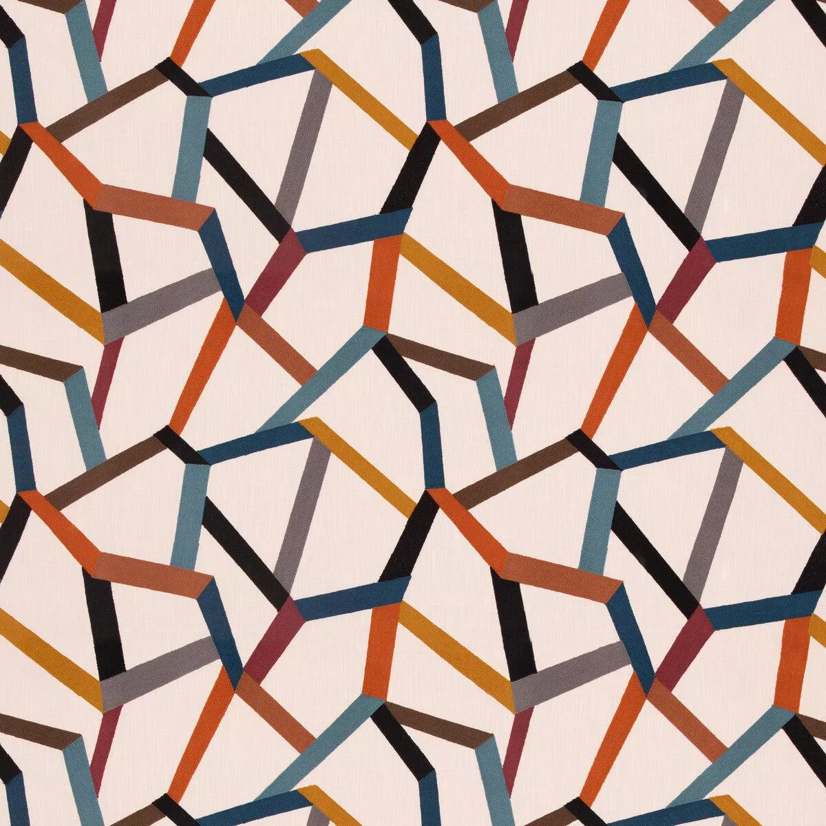 Beltane Teal Spice Fabric