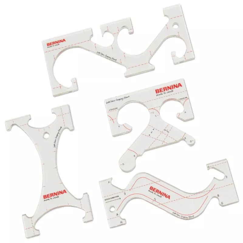 bernina-4pc-border-rulers-kit-106961-50-00 BERNINA 4pc Border Rulers Kit 106961.50.00
