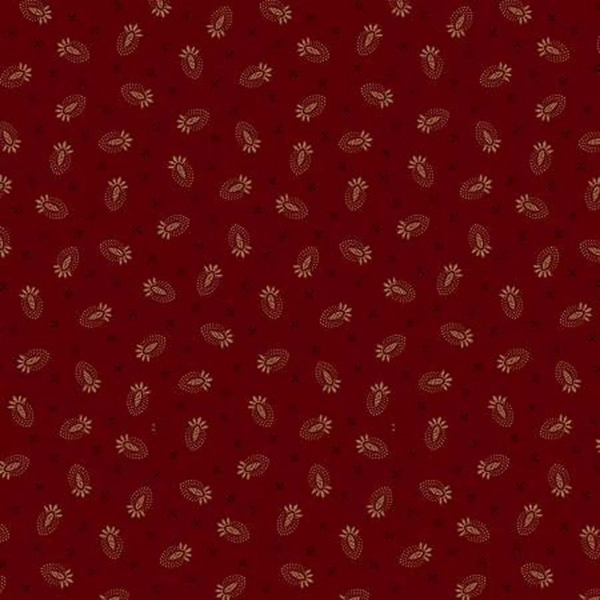 Betsy8217s Needlework R171309D-RED Red Thistle Flower