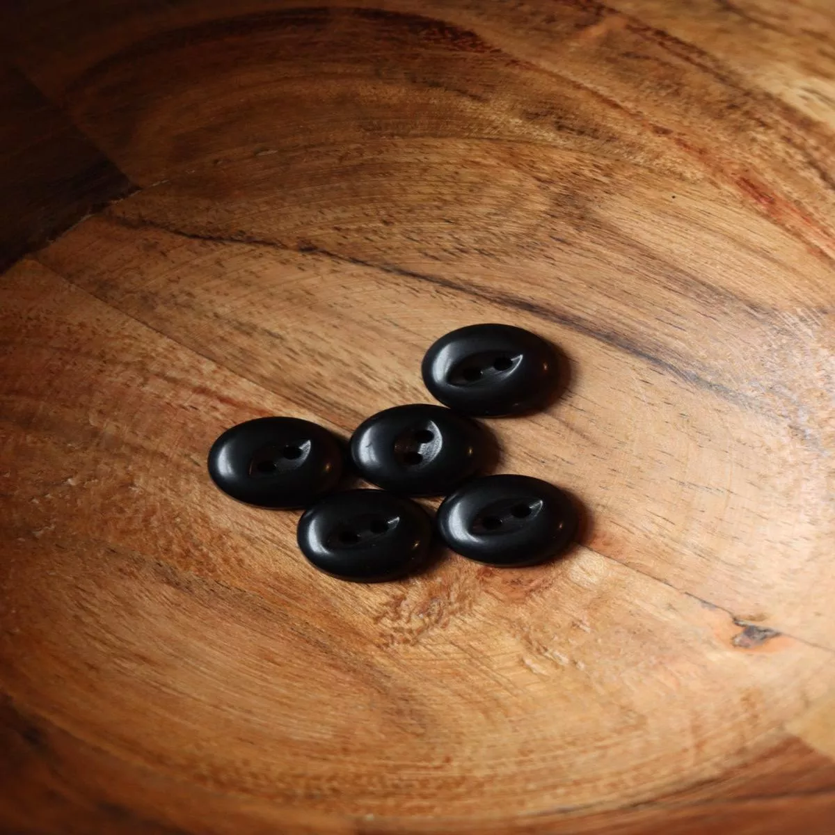 Black 1/2″ (13MM) Fisheye Buttons | By The Button
