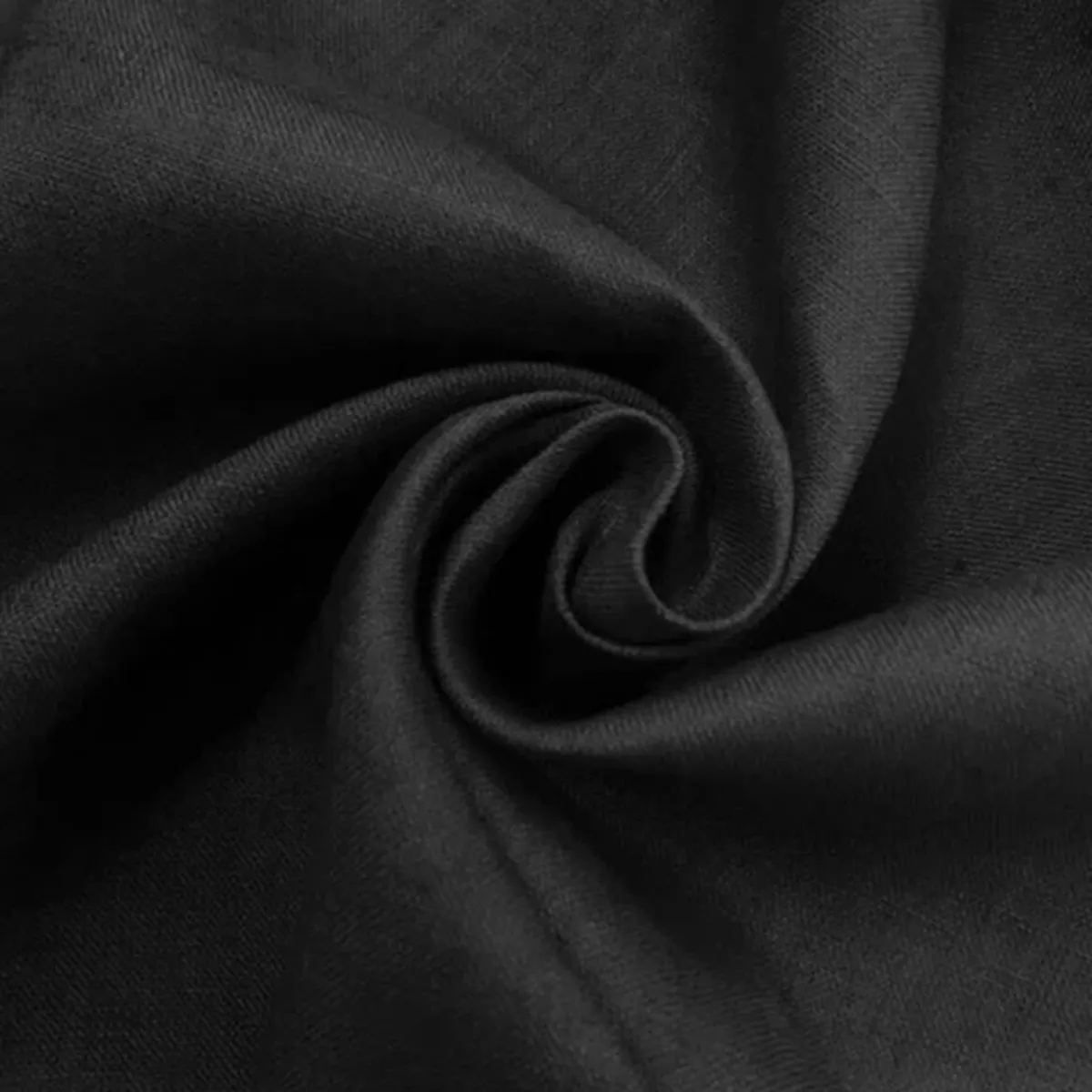 black-100-linen-fabric-56-width-sold-by-yard Black 100% linen fabric 56 Width Sold By The Yard