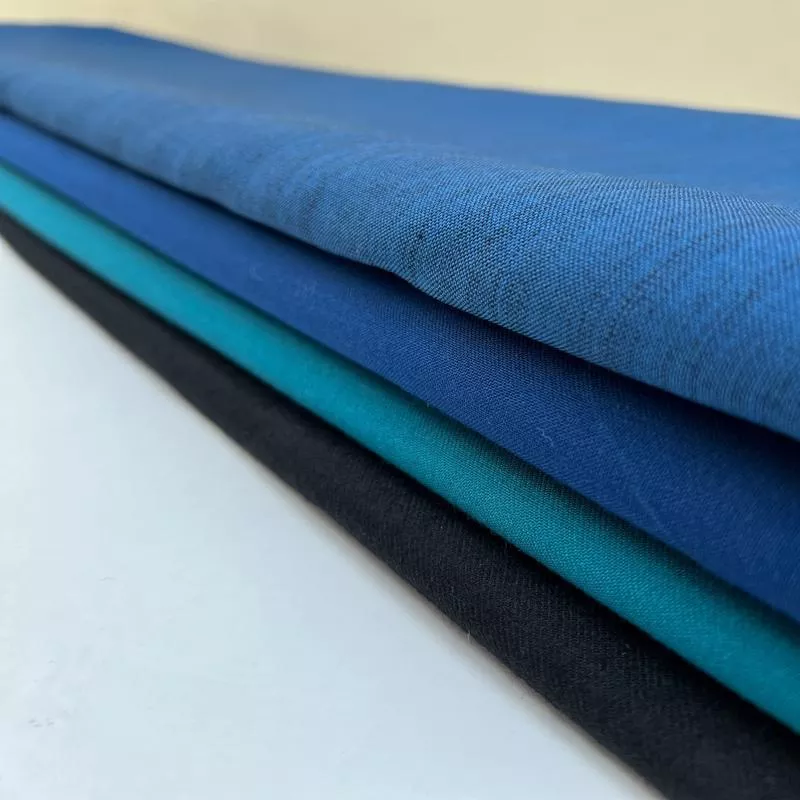 black-blue-wool-fabric-suit Black Blue Wool Fabric Suit
