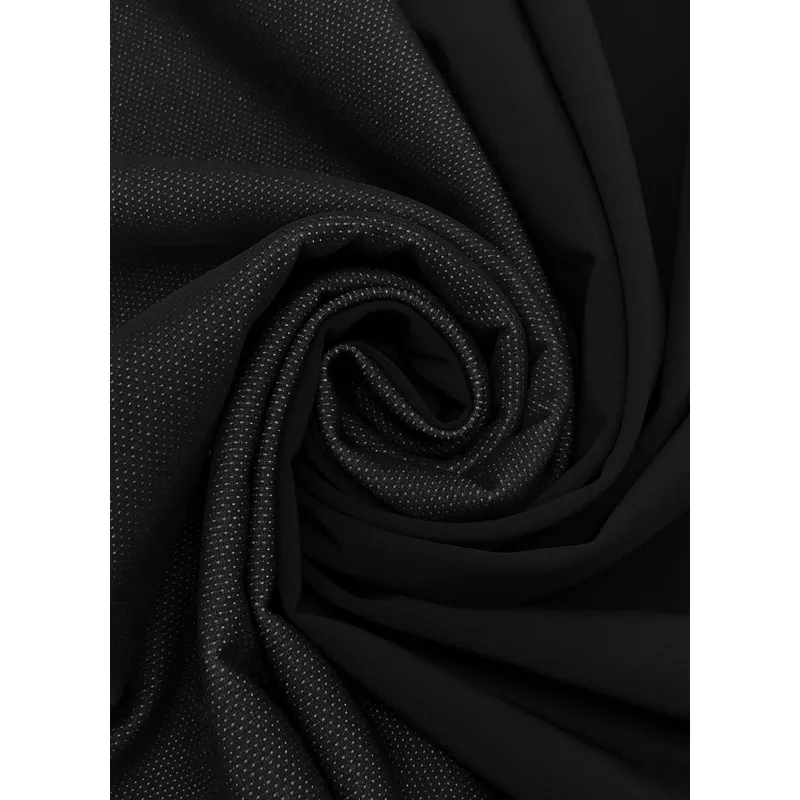 black-white-100-polyester-double-faced-athletic-mesh-neoprene-64w Black/White 100% Polyester Double Faced Athletic Mesh Neoprene 64W
