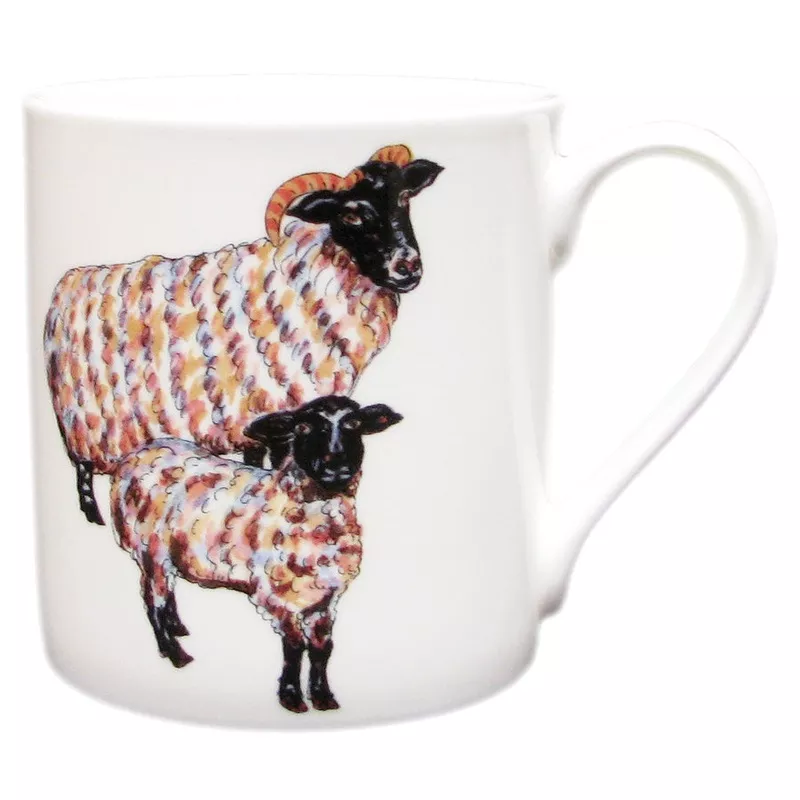 blackface-sheep-mug-side-plate-set Blackface Sheep Mug & Side Plate Set