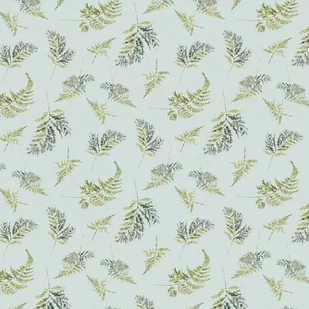 Blessed by Nature - Fern Toss Blue